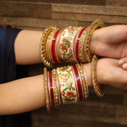 Royal Red Bangles – Tradition Meets Regal Elegance